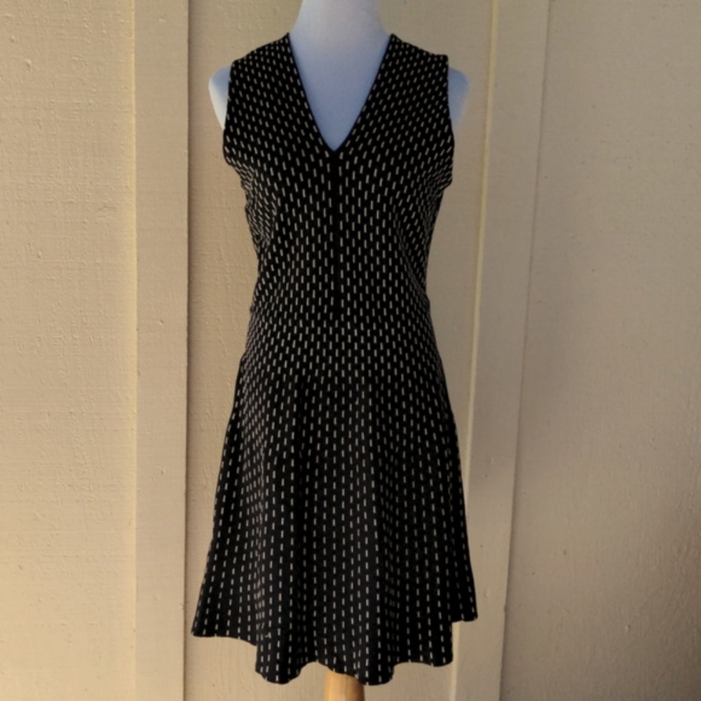 kate spade new york Textured Fit and Flare Dress